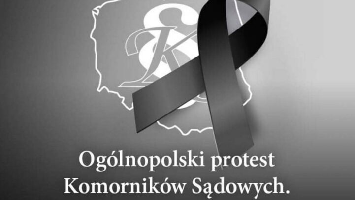 Ogólnopolski protest Komorników Sądowych